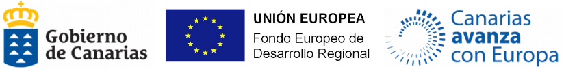 Gobierno de Canarias, Unión Europea - Fondo Europeo de Desarrollo Regional y Canarias Avanza con Europa